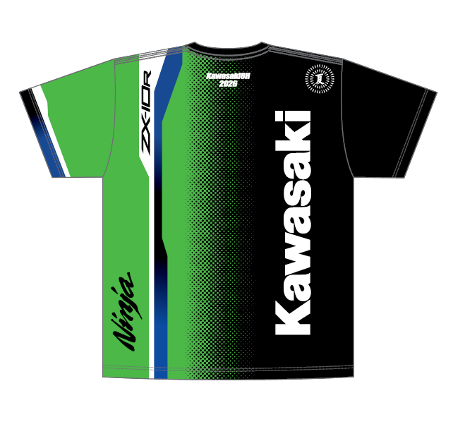 2026 鈴鹿8耐 Kawasaki 応援Tシャツ Type-B 8H Type-B L